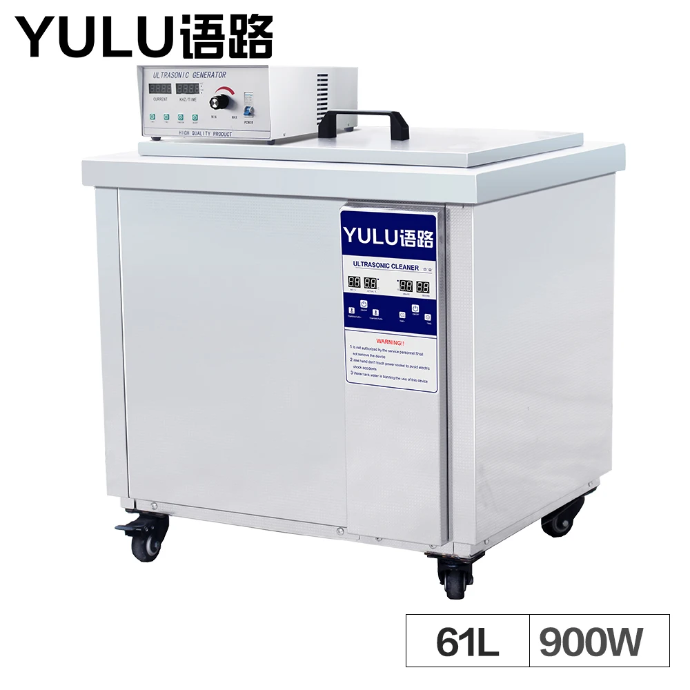 

Digital 61L Ultrasonic Cleaning Machine Circuit Board Engine Parts Degreasing Hardware Heater Bath Time Electronic Ultrasound