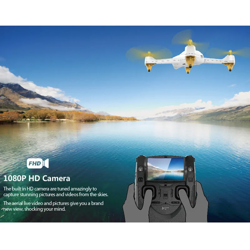Hubsan H501S H501SS X4 5,8G FPV Бесщеточный с 1080P HD камерой gps переключатель режимов и профессиональная версия RC Квадрокоптер RTF