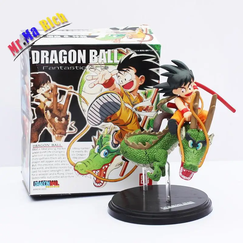 Мяч Z Супер Саян Гоку с драконом езда Shenron ПВХ фигурка Коллекция Модель игрушки