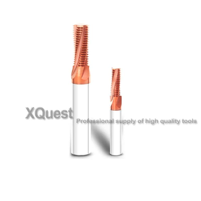 Твердосплавная Резьбовая фреза XQuest HRC60 UN 10 24 12 1/4 5/16 3/8 CNC UNF 32 28 28|Фреза| |