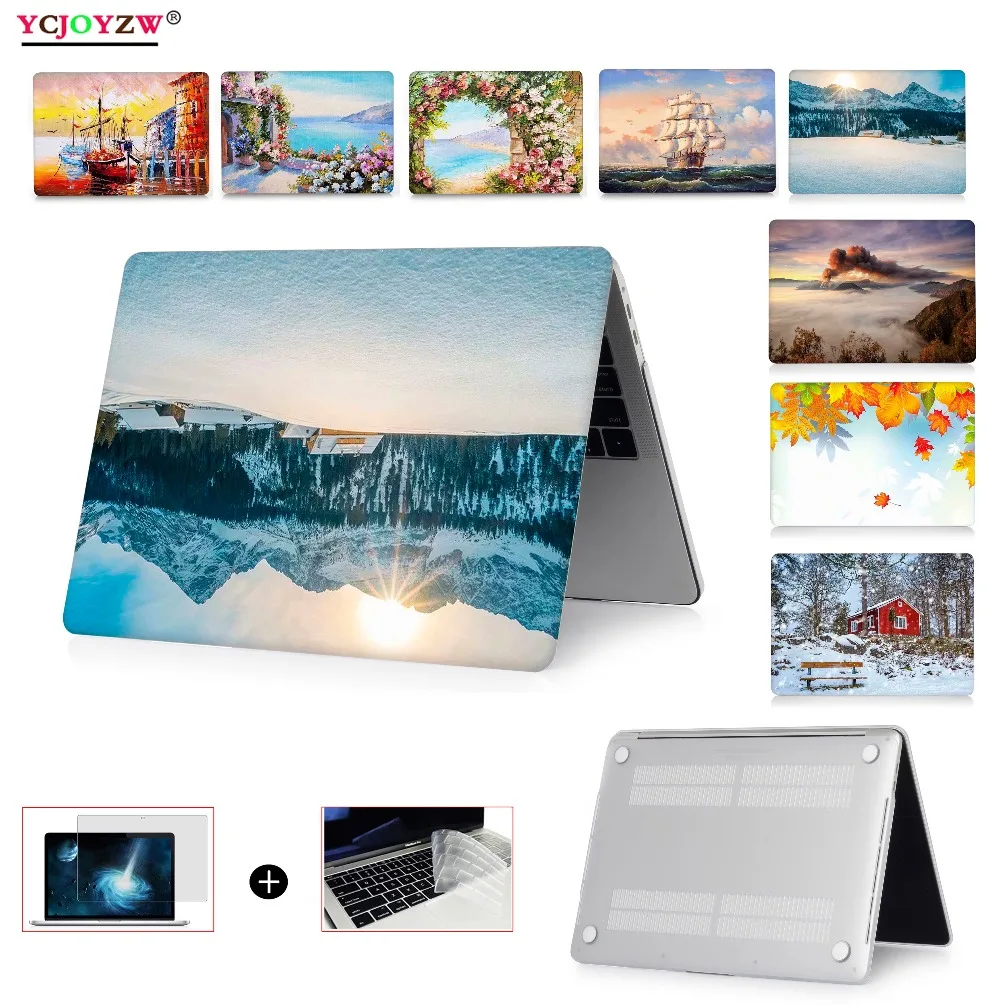 Custodia Per Laptop Con Immagini Multiple Per Macbook M1 M2 Air Pro 13 14 16 Retina 11 12 15 Pollici Cover Touch Bar Id A2681 A2337A2442