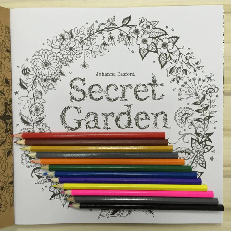 24 Pages Relieve Stress For Children Adult Painting Drawing Book Secret Garden Kill Time Coloring Book 24 Pages Relieve Stress For Children Adult Painting Drawing Book Secret Garden Kill Time Coloring Book