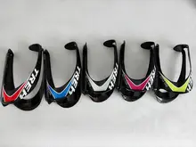Free Shipping 2pcs For One Package Carbon Fibre Bicycle Accessories Bike font b Bottle b font
