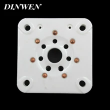 1 шт. 7 контактный разъем B7A Керамический клапан база для 813 FU-13 4B27 5-125B 8001 винтажный аудио усилитель DIY проект шасси крепление