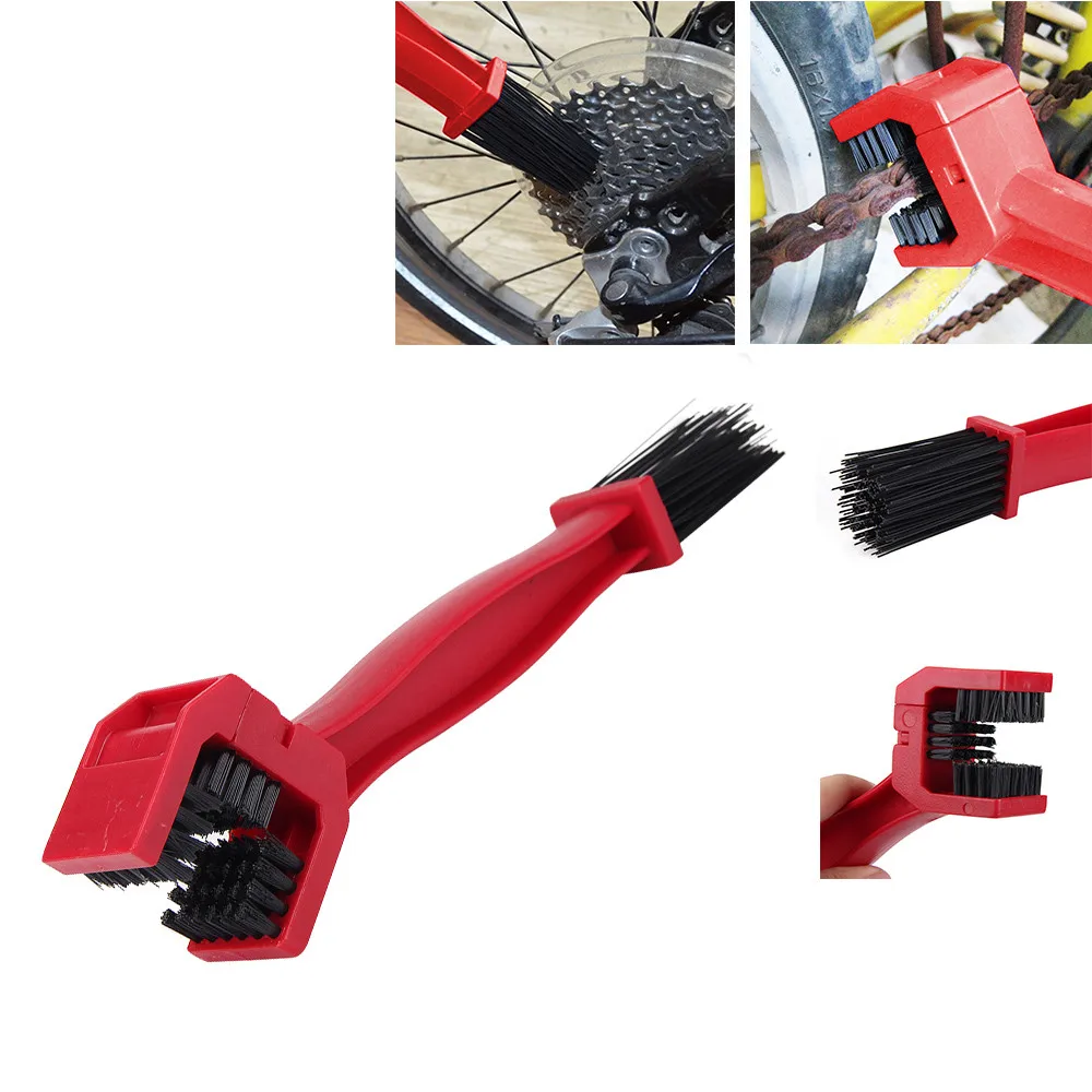 Flash Deal Plastic Cycling Motorcycle Bicycle Chain Clean Brush Gear Grunge Brush Cleaner Outdoor Cleaner Scrubber Tool dropshipping Z0527 0