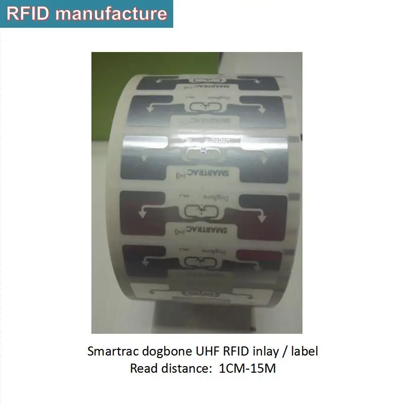 5 шт. бесплатный образец impinj monza R6 smartrac dogbone инкрустация rfid uhf 860 960 МГц ярлык стикер