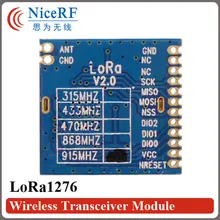 4 шт. LoRa1276-915 LoRa беспроводной rf-модуль 20dBm 100 мВт 915 МГц SPI интерфейс FCC сертификат sx1276 чип