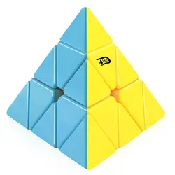 D-FantiX Пирамида Stickerless speed Cube 3x3 треугольный куб головоломка