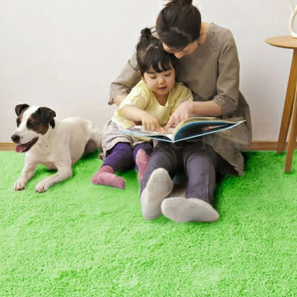 1pc Floor Carpet Mat Soft Anti-Skid Rug Rectangle Area Rug For Home Living Room Bedroom Home Garden