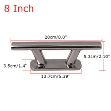 2X8 дюймов Высокое качество лодка морской швартовки из нержавеющей стали морской швартовки для авто лодки и яхты RV интерьерные аксессуары