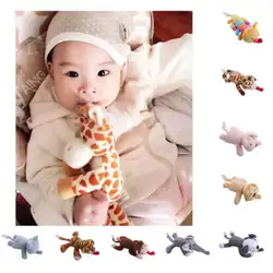 Новый прекрасный для маленьких девочек и мальчиков манекен Kawaii клип животных мягкие игрушки, плюшевые соска Держатели милые детские