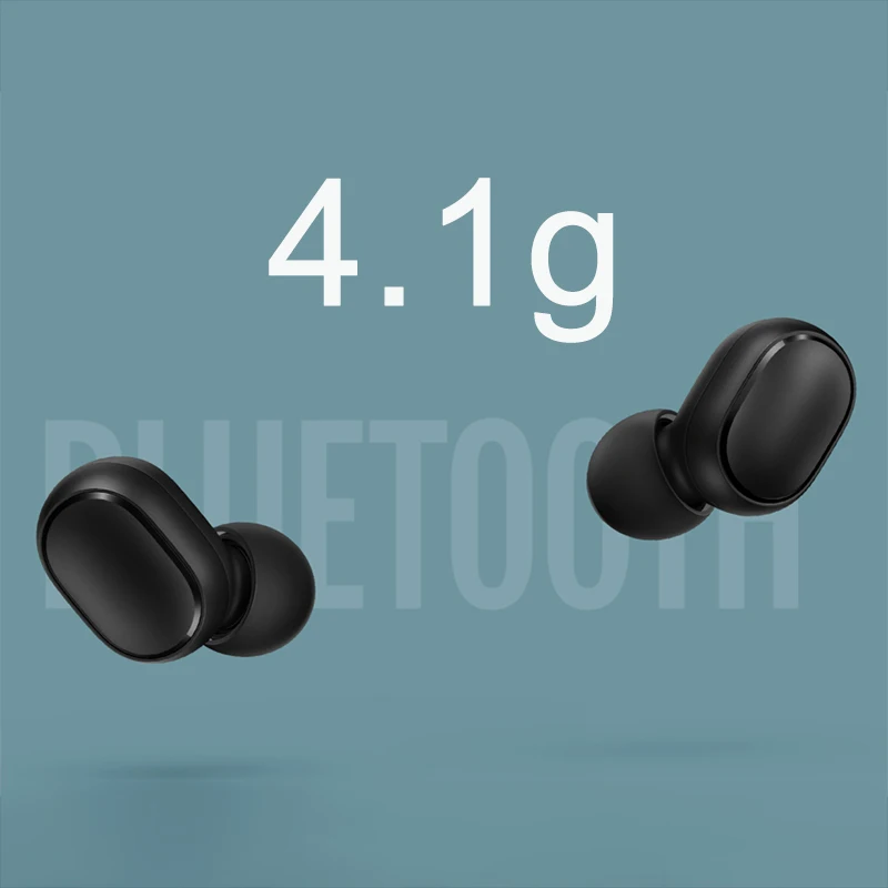 Беспроводные bluetooth-наушники Xiaomi Redmi Airdots TWS, стерео наушники-вкладыши с басами, управление AI, с микрофоном, наушники-вкладыши