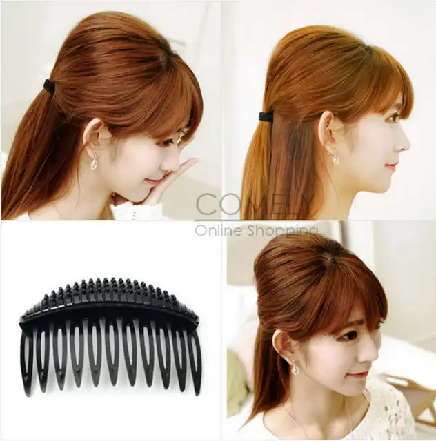 Bump It Up Inserts Hair Styling Comb Front Back Top Hair Volumized