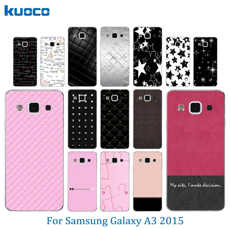 for Samsung A3 2015 Phone Case Soft Silicone Colorful Pattern Galaxy Back Cover A300 A300F A300H A3000 Protect Bag |
