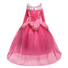 Girls Dresses Sleeping Beauty Costume Long Sleeve Aurora Party Dancing Tulle Dress Children Kids Clothing Girls Dresses Sleeping Beauty Costume Long Sleeve Aurora Party Dancing Tulle Dress Children Kids Clothing