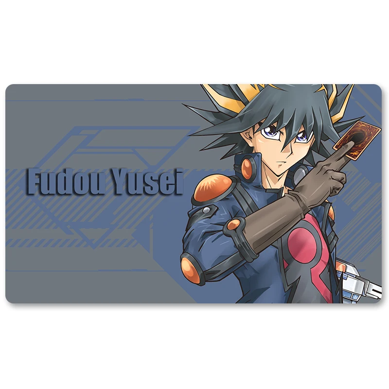 

Many - Fudou Yusei - Yu-Gi-Oh! Playmat Board Game Mat Table Mat for YuGiOh Mouse Mat