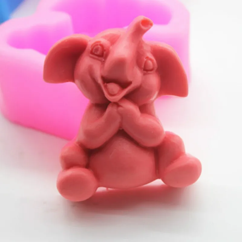 

DIY Bath Soap Making Silicone Mould 3D Animal Plaster Craft Mold Chocolate Cake Decorating Silicone Molds