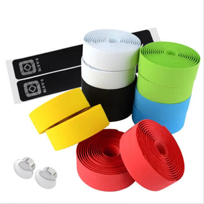 2x Bicycle Handlebar Drop Bar Tape Wrap Cork Road Bike Cycling Handlebar Tape