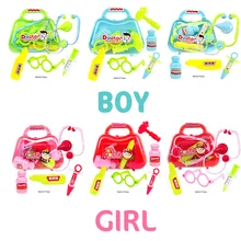 Детская игрушечная аптечка игрушки игровой набор «Доктор» s интересные ролевые игры для детей игра в доктора набор образовательных игрушек Детский Набор доктора