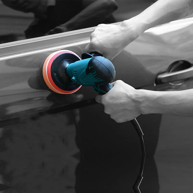 Car waxing machine polishing machine 220V domestic car polished wooden