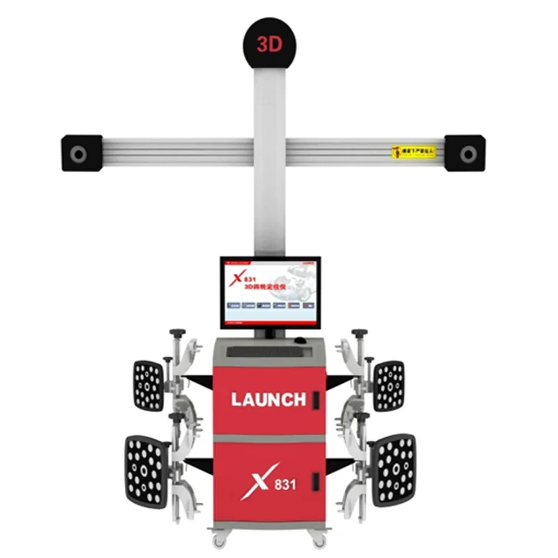  Original Launch S-831S 3D Movable Wheel Alignment Machine Auto Repair Machine With Good Confuguration And CE