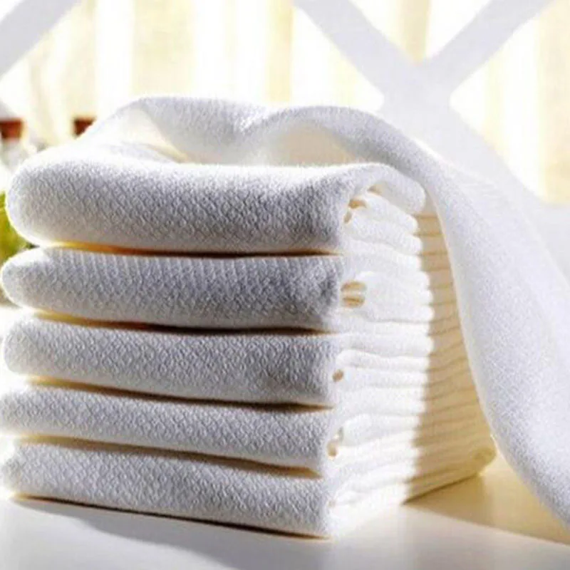 

100% Bamboo Baby Diaper Squareness Baby Gauze Bath Wash Cloths
