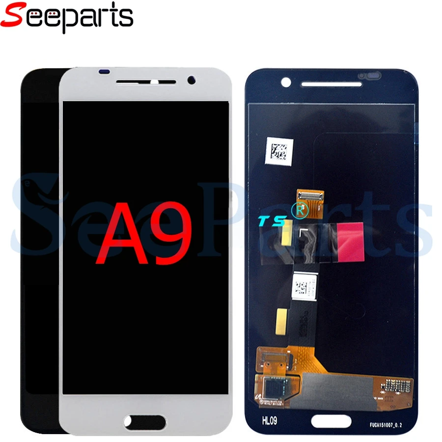 For HTC One A9 LCD Display Touch Screen Digitizer Assembly 1080x1920 Mobile Phone Replacement Repair Parts For HTC A9 LCD