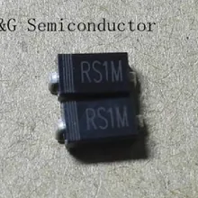 100 шт. RS1M DO-214AC SMA быстрое восстановление выпрямителя 1N4937 FR107 SMD