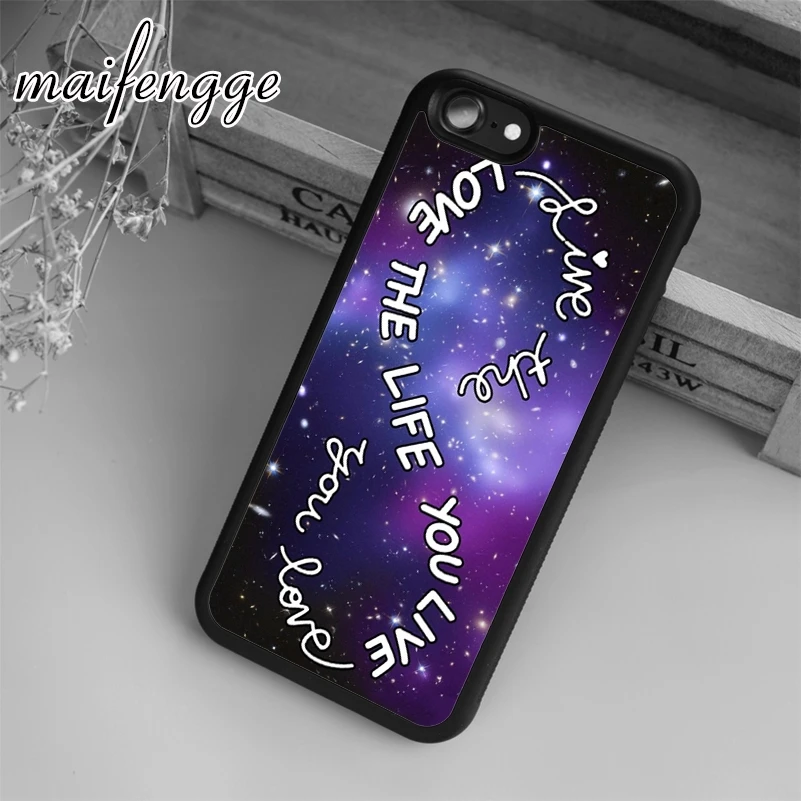 Чехол maifengge для iPhone 5 6 7 8 plus 11 12 Pro X XR XS Max Samsung Galaxy S7edge S8 S9 | Мобильные телефоны и