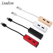 Leadzoe 2 Port USB 3 0 Data Hub Aluminum for Macbook Mac Pro font b mini