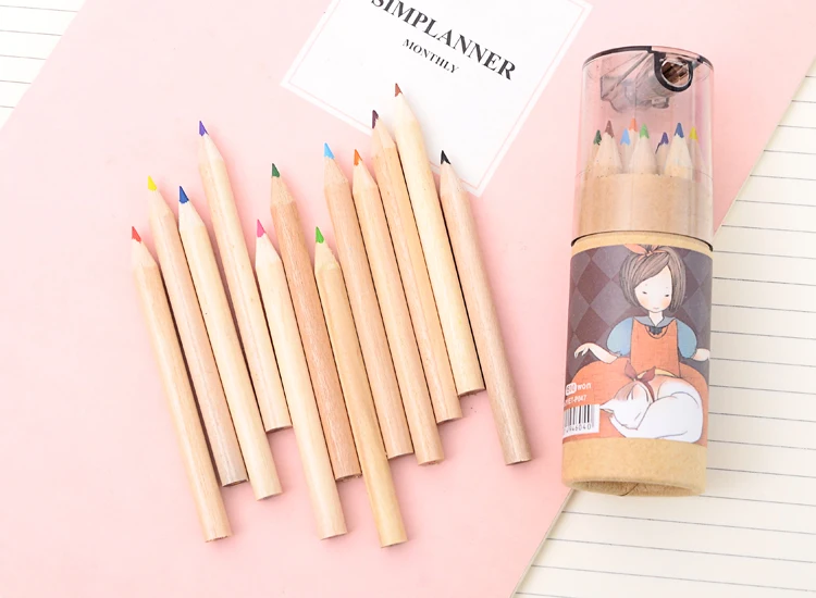 Милые карандаши "каваий" для рисования эскизов милые карандаши для рисования для девочек детские школьные принадлежности канцелярские принадлежности подарок