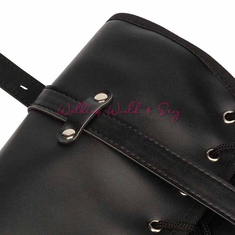 Adjustable Pu Leather Leg Bondage Restraint Fetish BDSM Harness Slave Leg Cuff Binder Sex Products For Women Erotic Sex Toys (6)