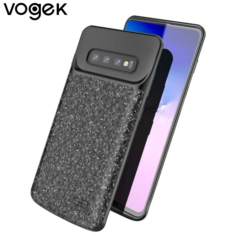 Vogek 5000mah Battery Charger Case for Samsung Galaxy S10 Plus External Portable Power Bank Battery Case for Samsung S10 S10E