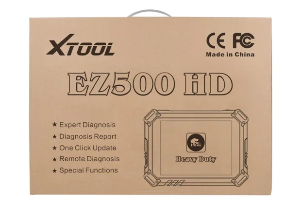 XTOOL EZ500 HD большегрузный автомобиль полная система диагностический инструмент дизельные автомобили со специальной функцией такой же, как XTOOL PS80HD