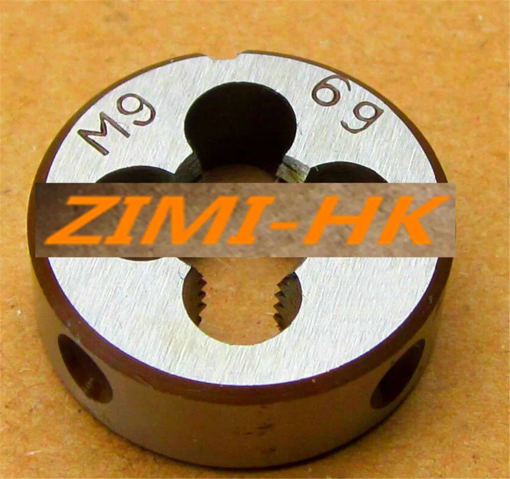 

(1pcs) 9mm x1.25 Metric Right hand Die M9x1.25 mm Pitch (The high quality )