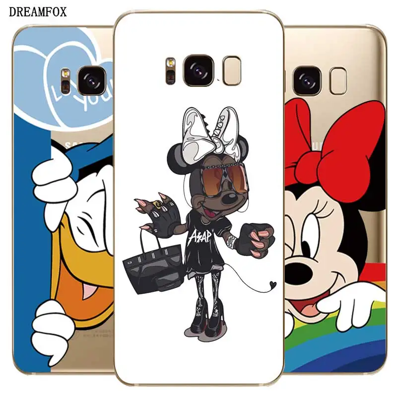 N351 Микки мягкий чехол для samsung Galaxy A2 Core A6 A7 A8 A9 A10 A30 A40 A50 A60 A70 A8S A9S A20E плюс |