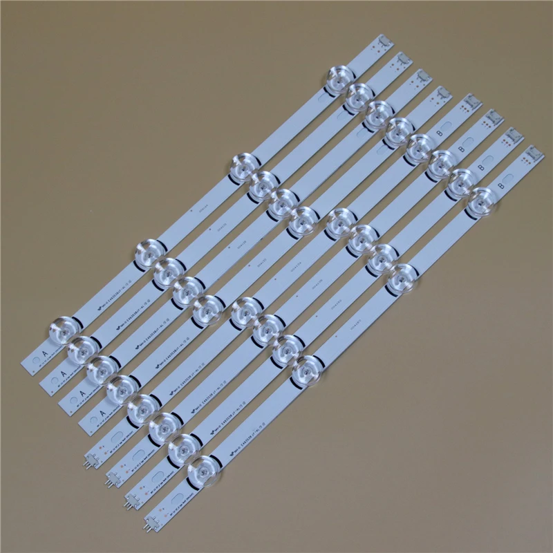 

TV LED Light Bars For LG 42LB5610 42LF6529 42LB561B 42LB561U 42LB561V -ZA -ZC LED Backlight Strips Kit 8 LED Lamps Lens 8 Bands