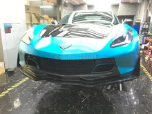 Stage 3 Front Bumper Lip Front Splitter Extension Winglets Designed For Chevrolet Corvette C7 Z06 Z07
