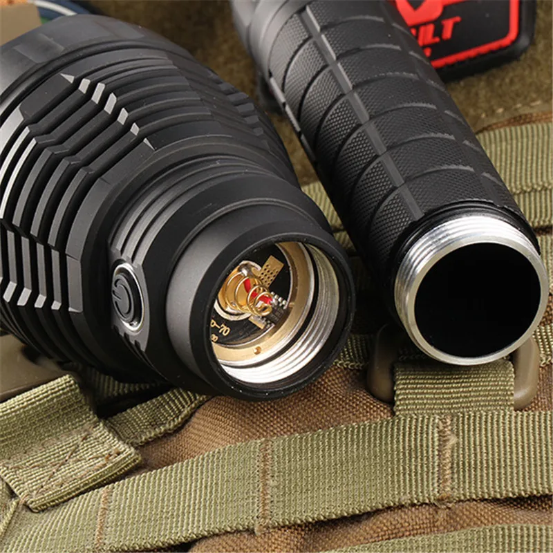  Convoy New L6 XHP70.2 4300lm 5000mAh Powerful Long Strong LED Flashlight High Lumen 26650 Portable  - 4000026773622