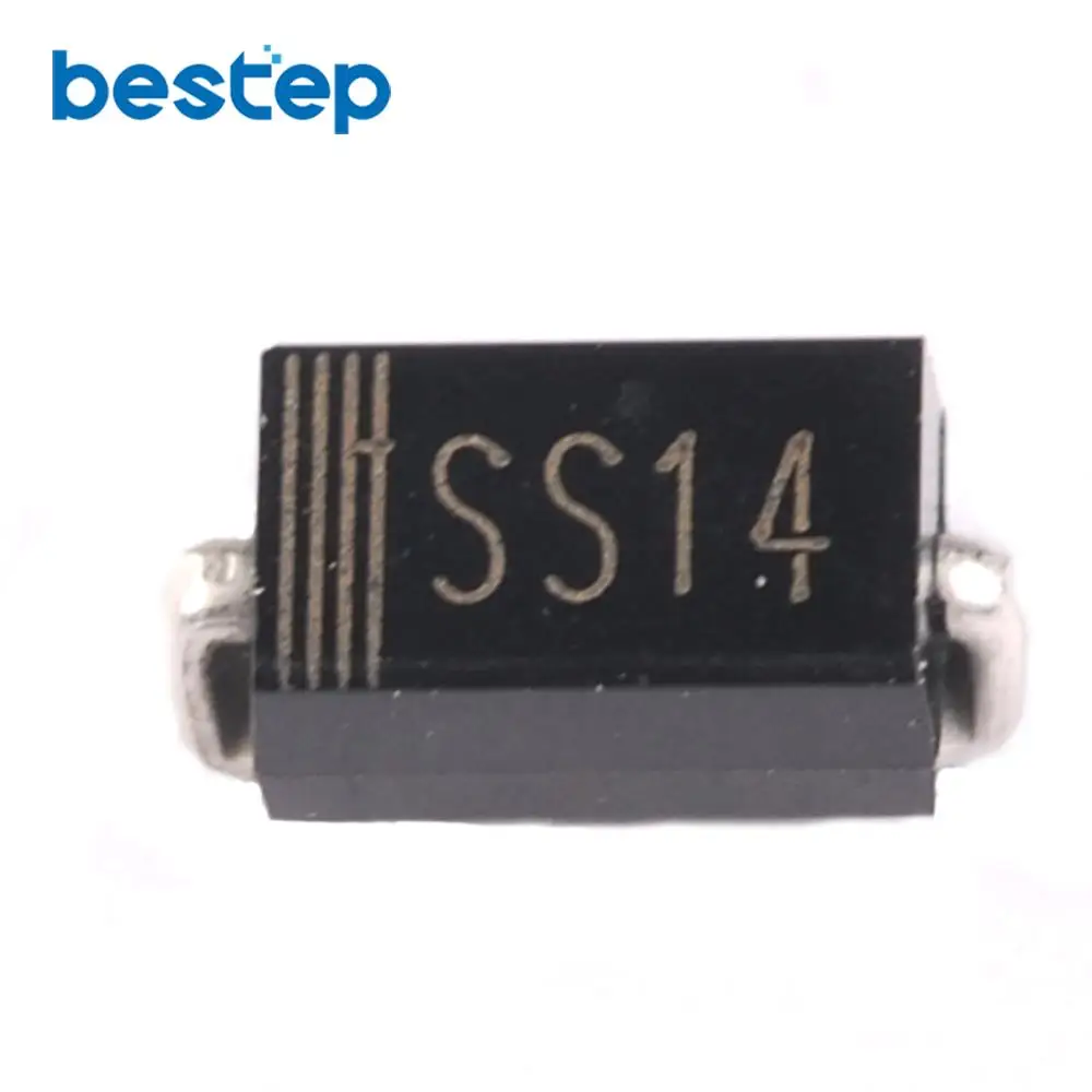 

100PCS SS14 DO-214AC SMA 1N5819 SMD
