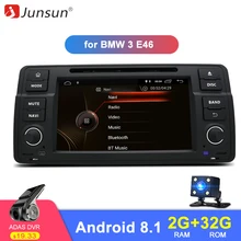 Junsun IPS Carro DVD Android 8.1 GPS Multimedia Player para BMW Série 3 E46 M3 Rover RAM 2G WI-FI RDS Rádio FM Ligação Espelho(China)