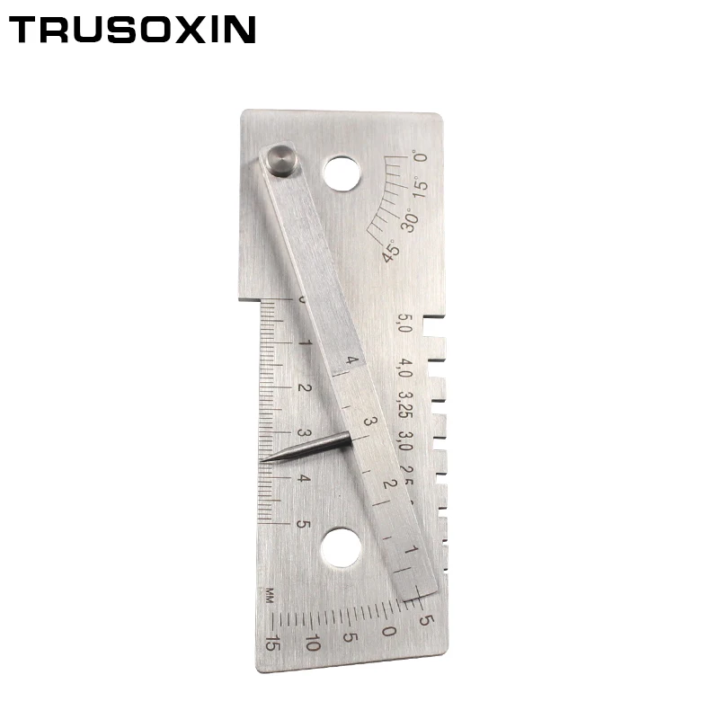 

Welding Tools Multi-function Universal Weld Measuring Gauge Universal Gauge for Welder Welding Gauge Weld Seam Gauge Mesure Tool
