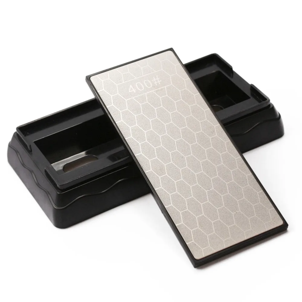 Diamond Sharpening Stone Double Sided 400 1000 Grit Knife Sharpener