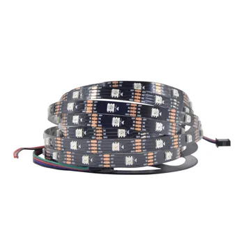 

[Seven Neon]Free shipping individually addressable 5050 digital colorful RGB 30led,30pixels/m 5V WS2813 LED SMD strip
