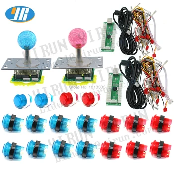 

5set teo player kit 5v illuminated joystick button and the 5 set one player sanwa original kit