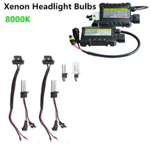 For Vehicle Car 2PCS/Set 55W H1 HID Xenon Headlight Bulbs Conversion KIT+ Ballasts 8000K