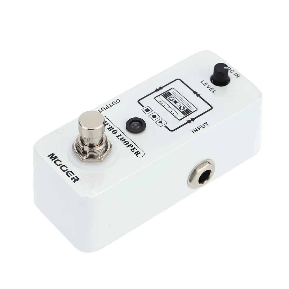 

Mooer Micro looper Mini Loop recording Effect Pedal for Electric Guitar True Bypass
