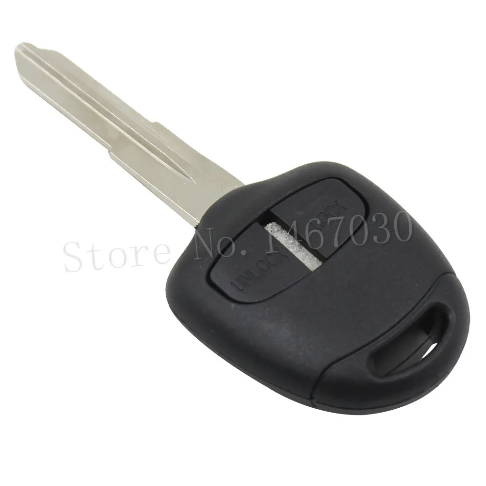

KEYYOU 2pcs New 2 Buttons Remote Key Case With MIT8 Blade Left Side For Mitsubishi Free Shipping