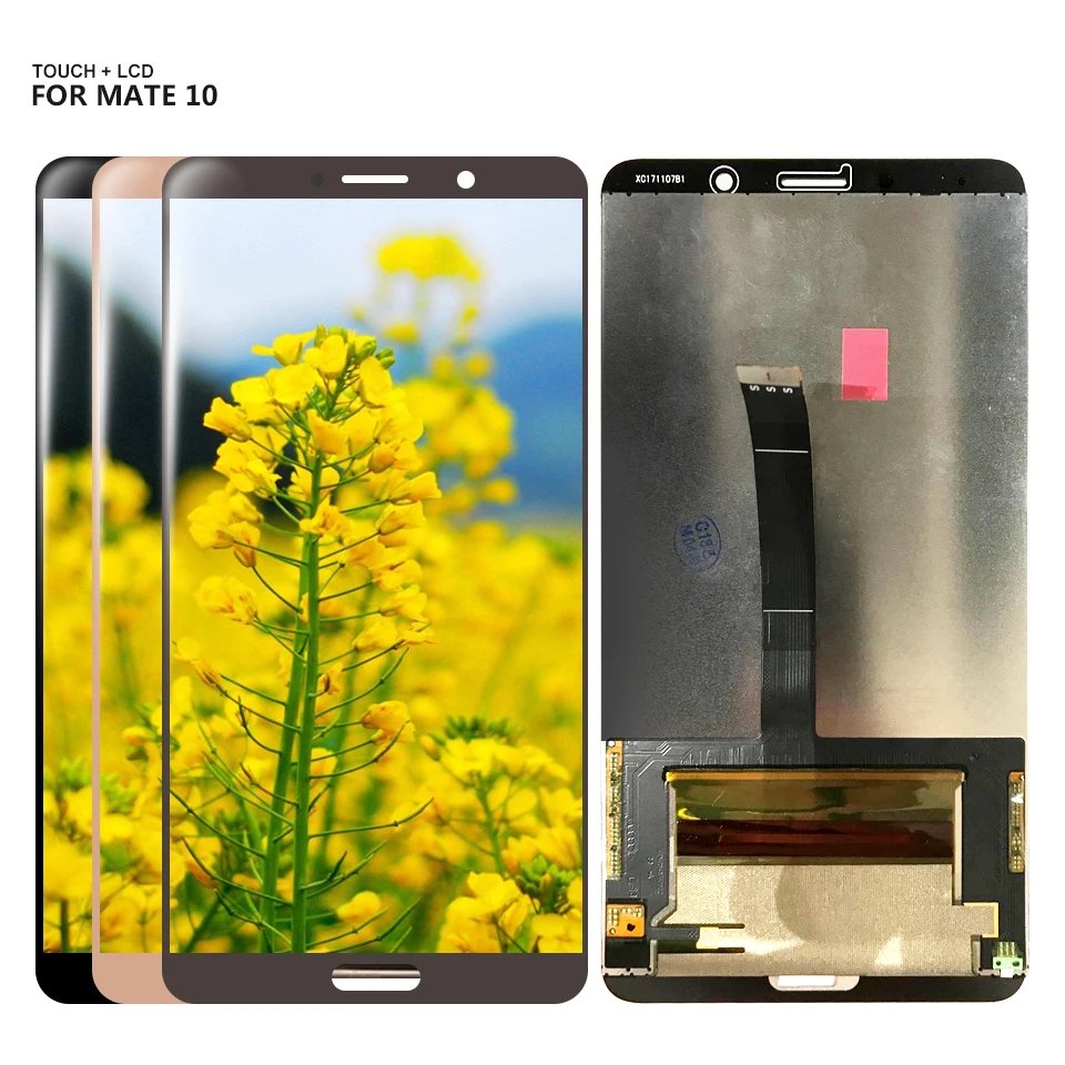 Для huawei mate 10 ALP L29 L09 ЖК дисплей экран дигитайзер Сенсорная панель стеклянный