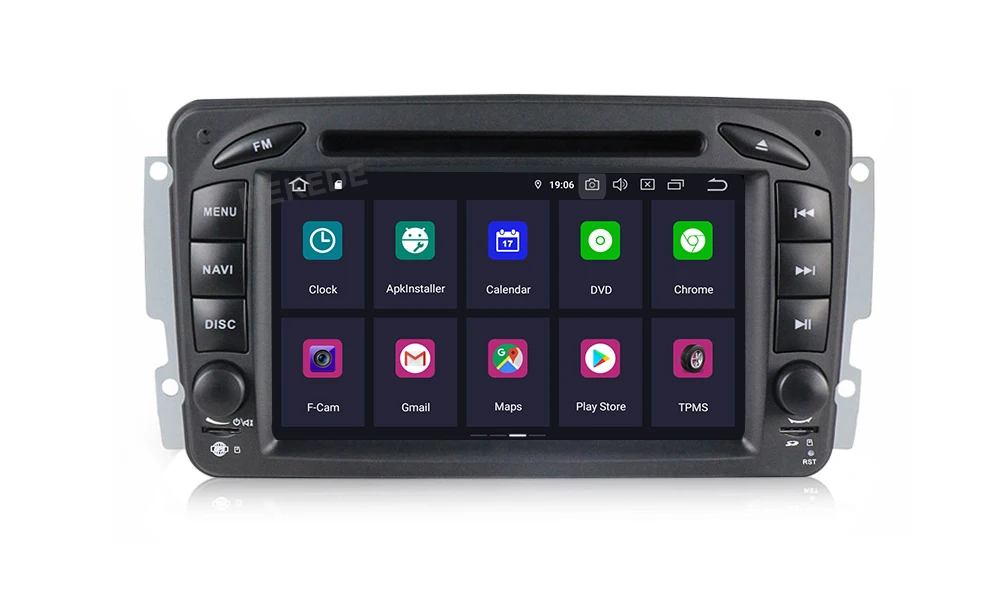 Discount 7" DSP IPS Android 9.0 4G 64G 2 DIN Car DVD player For Benz CLK W209 W203 W168 W208 W463 W170 Vaneo Viano Vito E210 C208 GPS PC 23